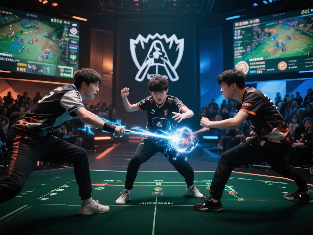 举个例子：在全球总决赛中，有一位选手在面对敌方两人