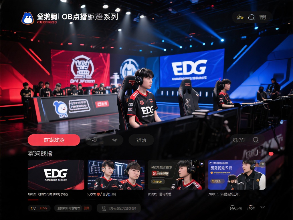 近日，企鹅电竞OB点播了一系列EDG精彩赛事，为广